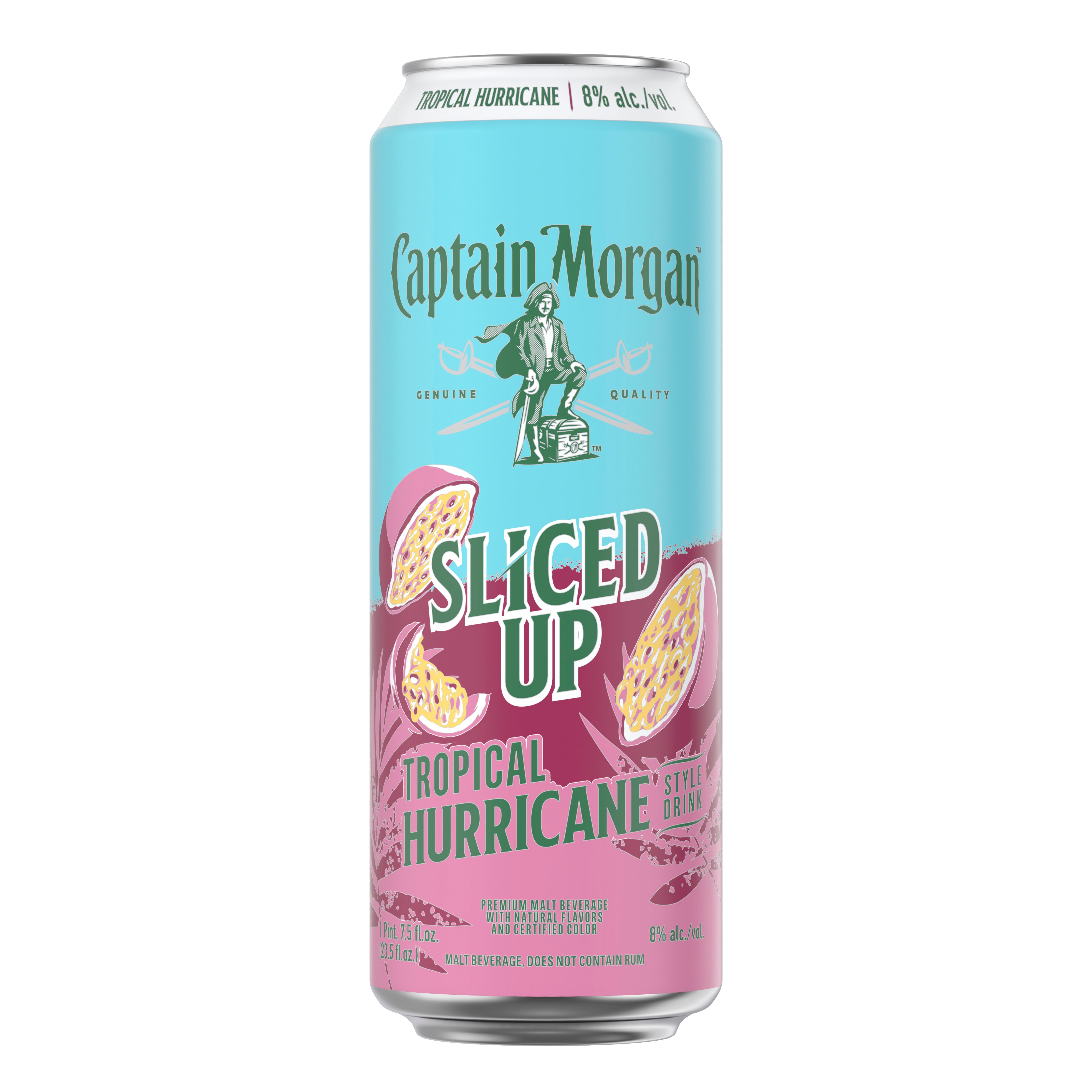 Captain Morgan Sliced Tropical Hurricane - Shop Malt beverages ...