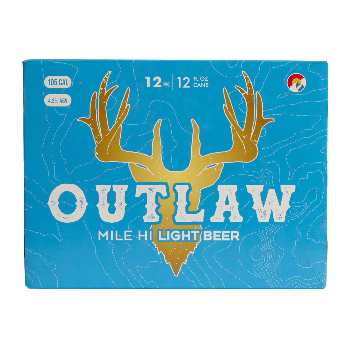 Outlaw Light Beer 12 pk Cans; image 1 of 2