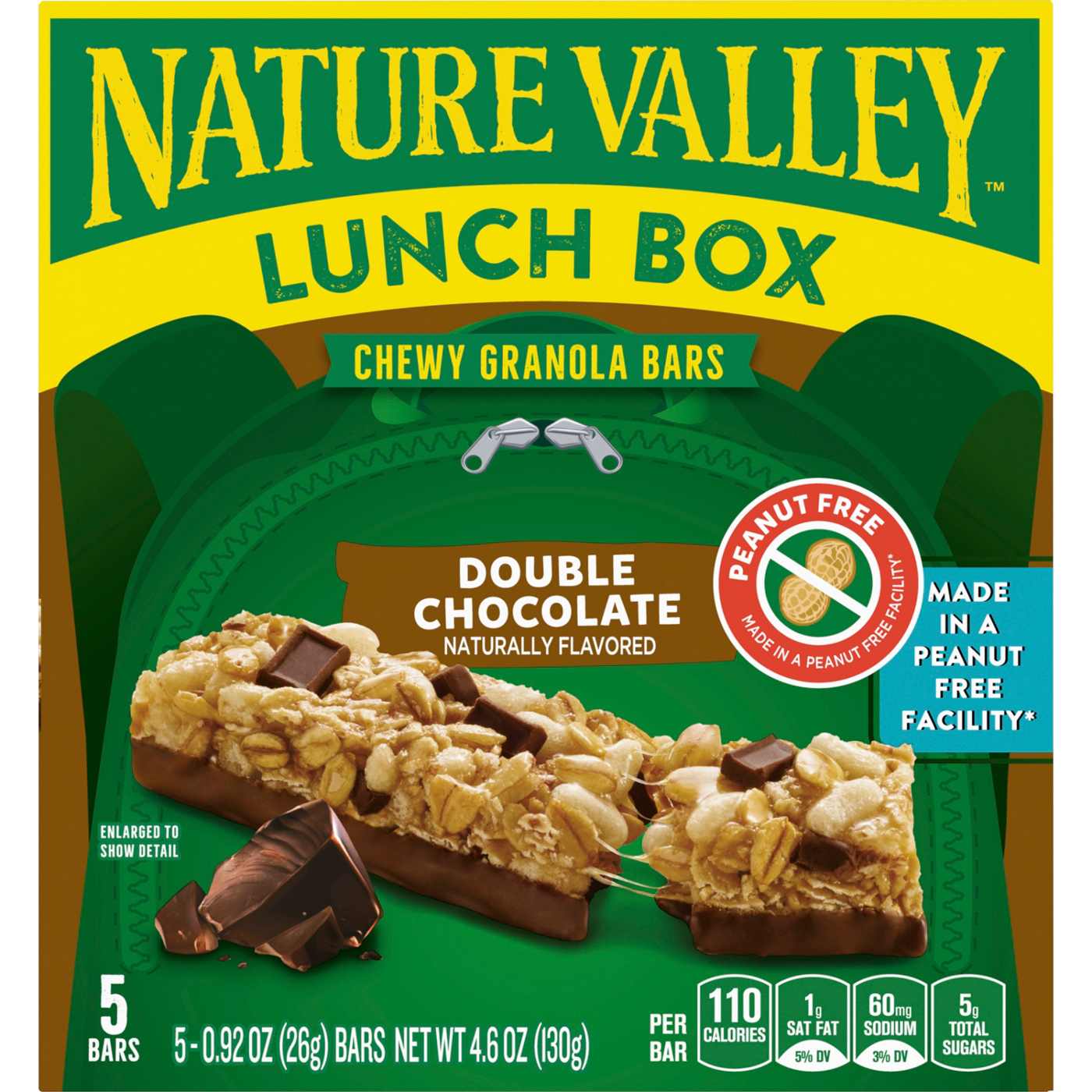 Nature Valley Lunch Box Double Chocolate Chewy Granola Bars; image 1 of 3