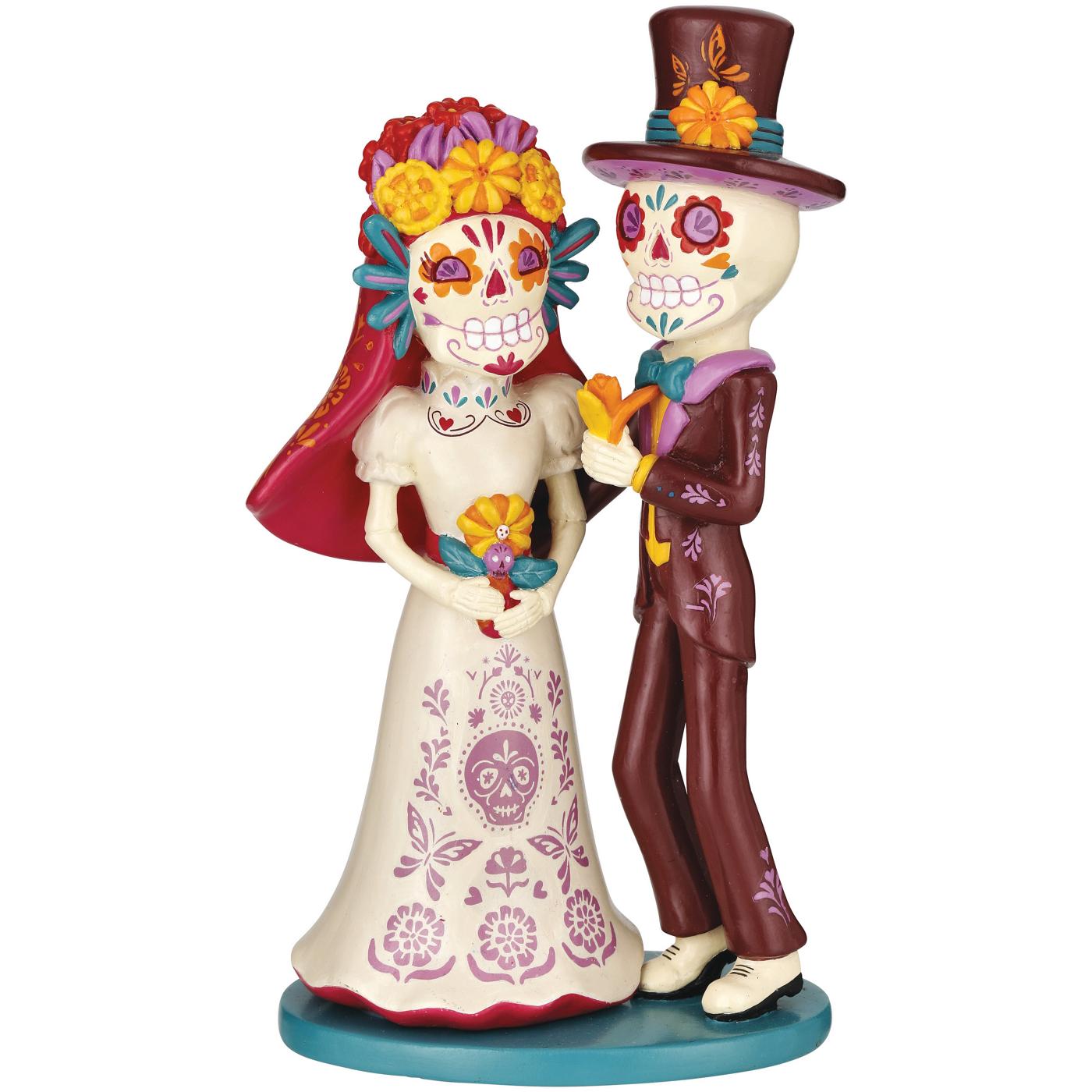 Destination Holiday Dia de Los Muertos Novios Figurine; image 1 of 2