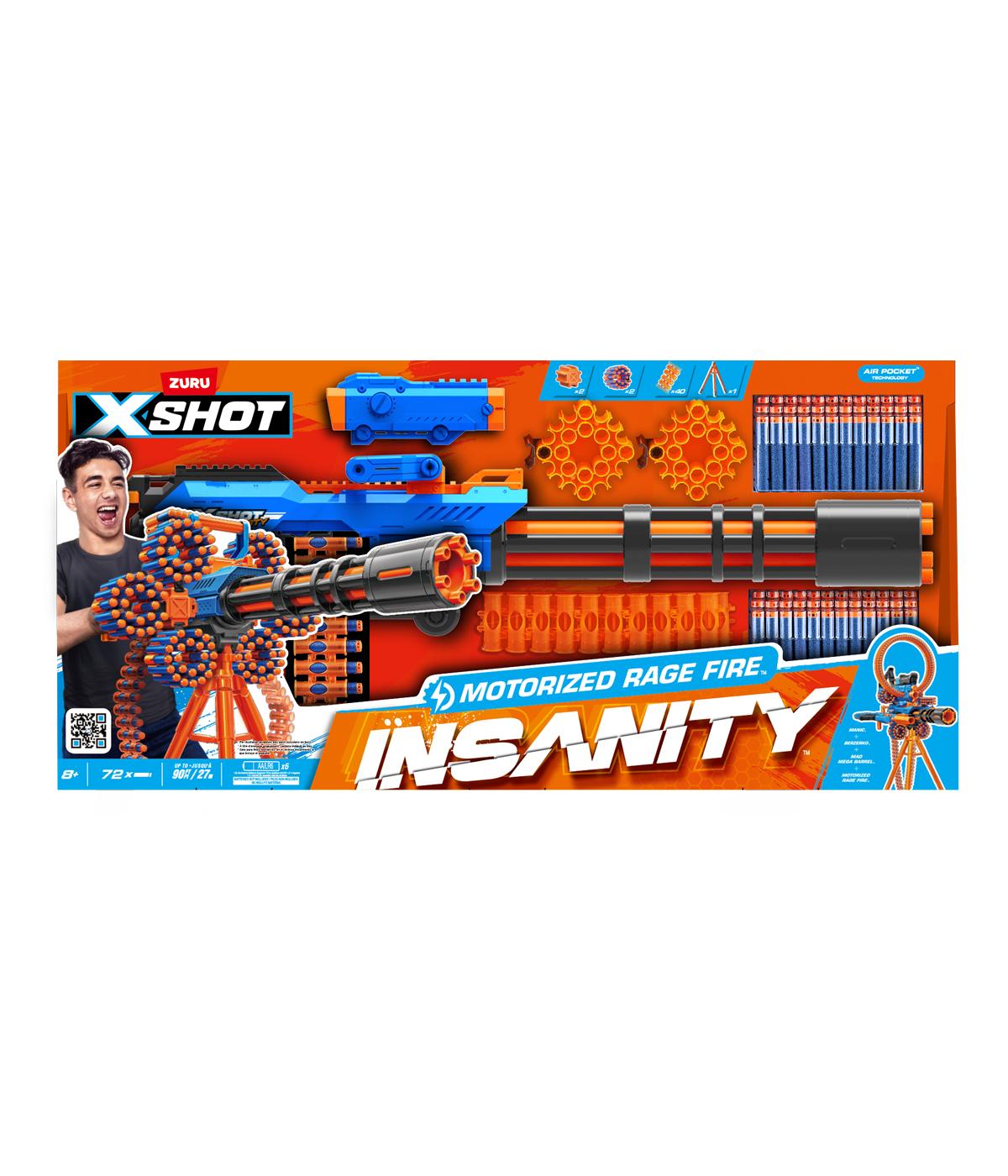 Zuru X-Shot Insanity Air Pocket Dart Blaster; image 1 of 4