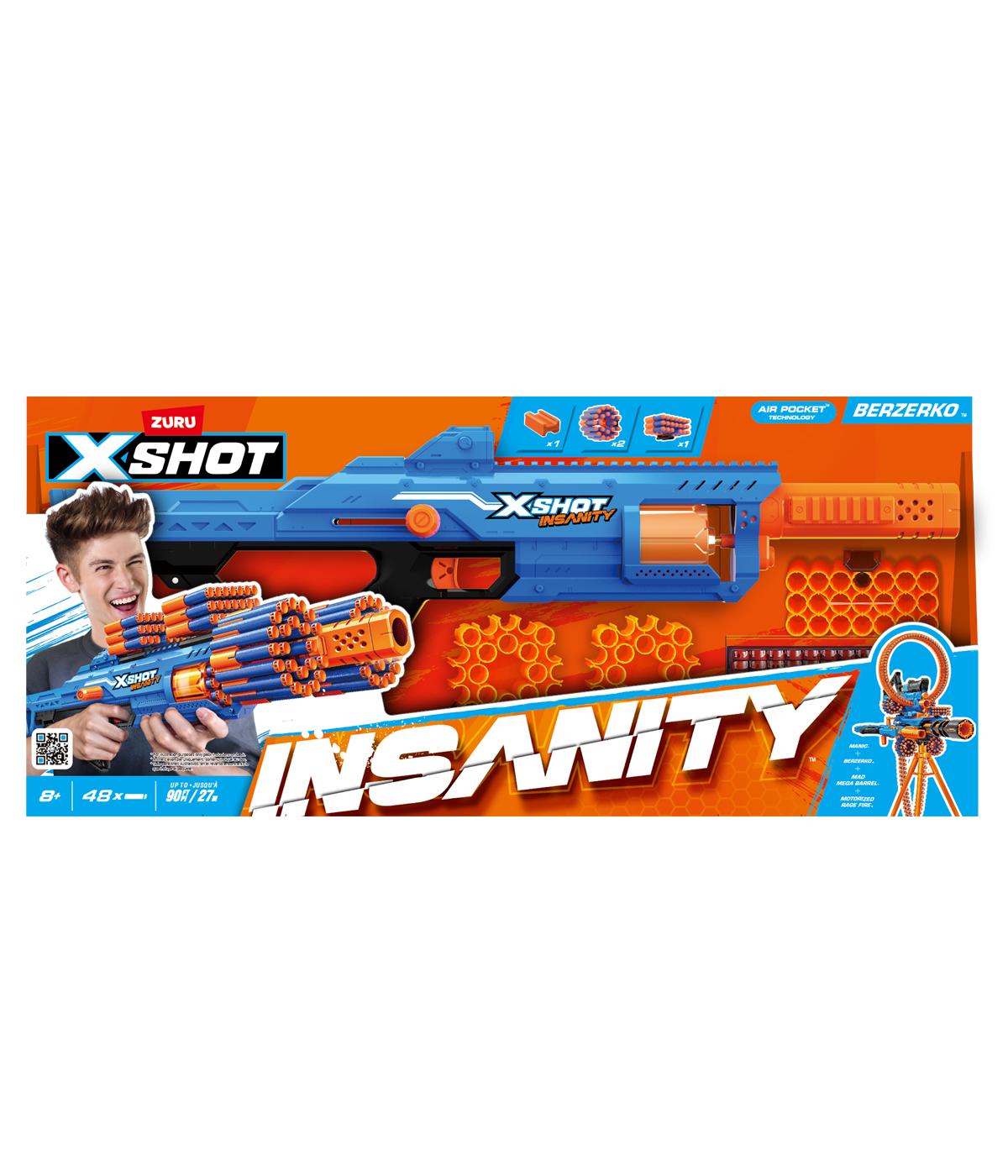 Zuru X-Shot Insanity Berzerko Dart Blaster; image 1 of 6