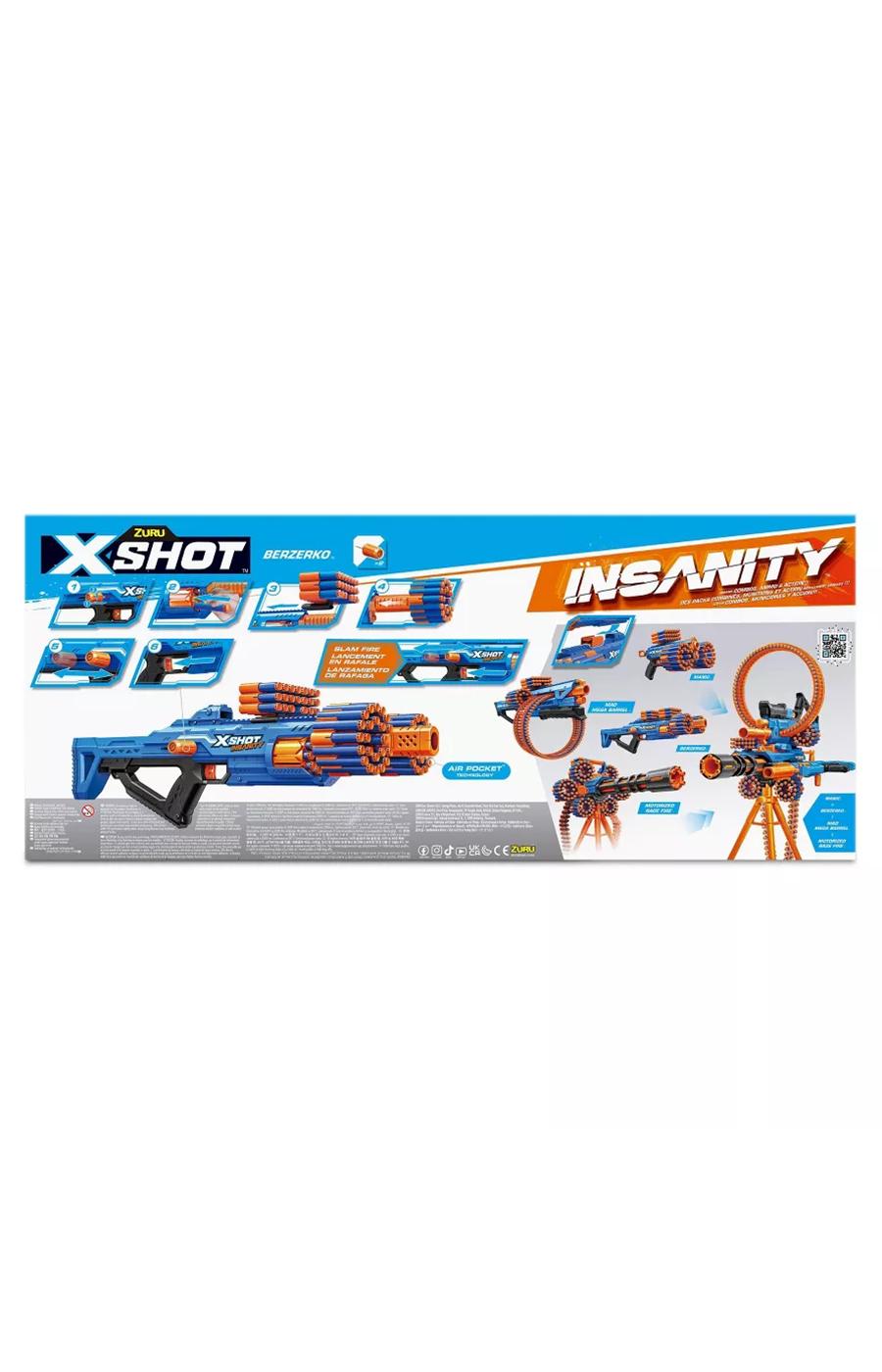 Zuru X-Shot Insanity Berzerko Dart Blaster; image 6 of 6