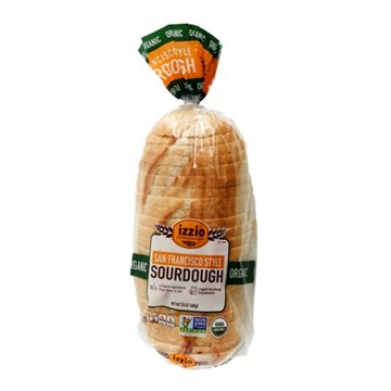 Izzio Artisan Bakery Organic San Francisco Style Sourdough, 24 oz