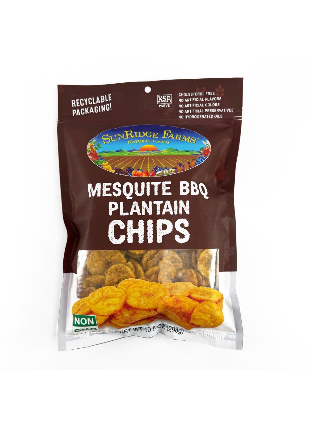 SunRidge Farms Mesquite BBQ Plantain Chips; image 1 of 2
