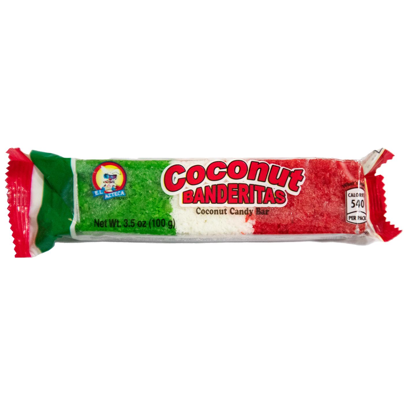 El Azteca Coconut Banderitas Candy Bar; image 1 of 2