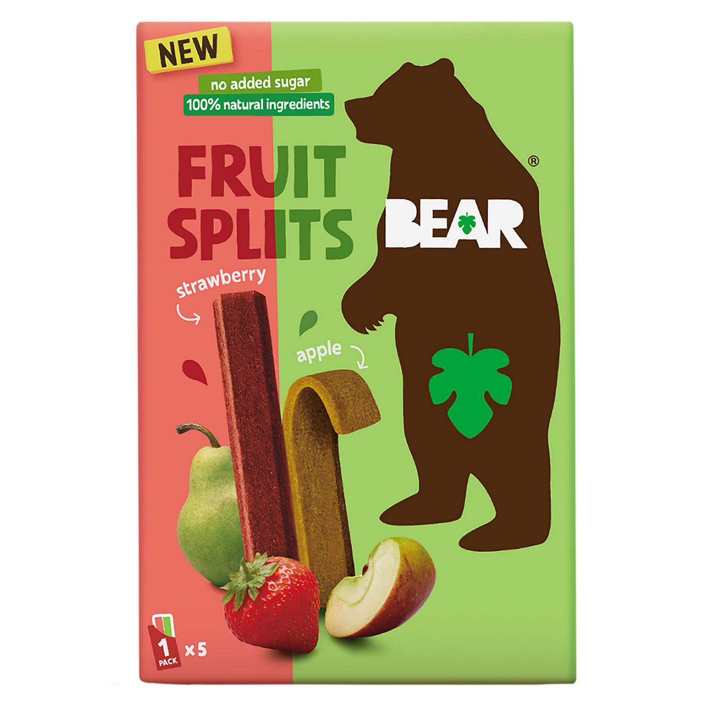 Bear Fruit Splits - Strawberry & Apple; image 1 of 2