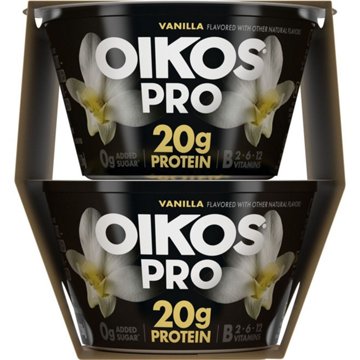 Oikos Pro 20g Protein Greek Yogurt - Vanilla, 4 ct