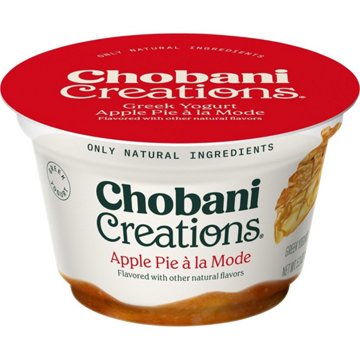 Chobani Creations Greek Yogurt  - Apple Pie Al A Mode