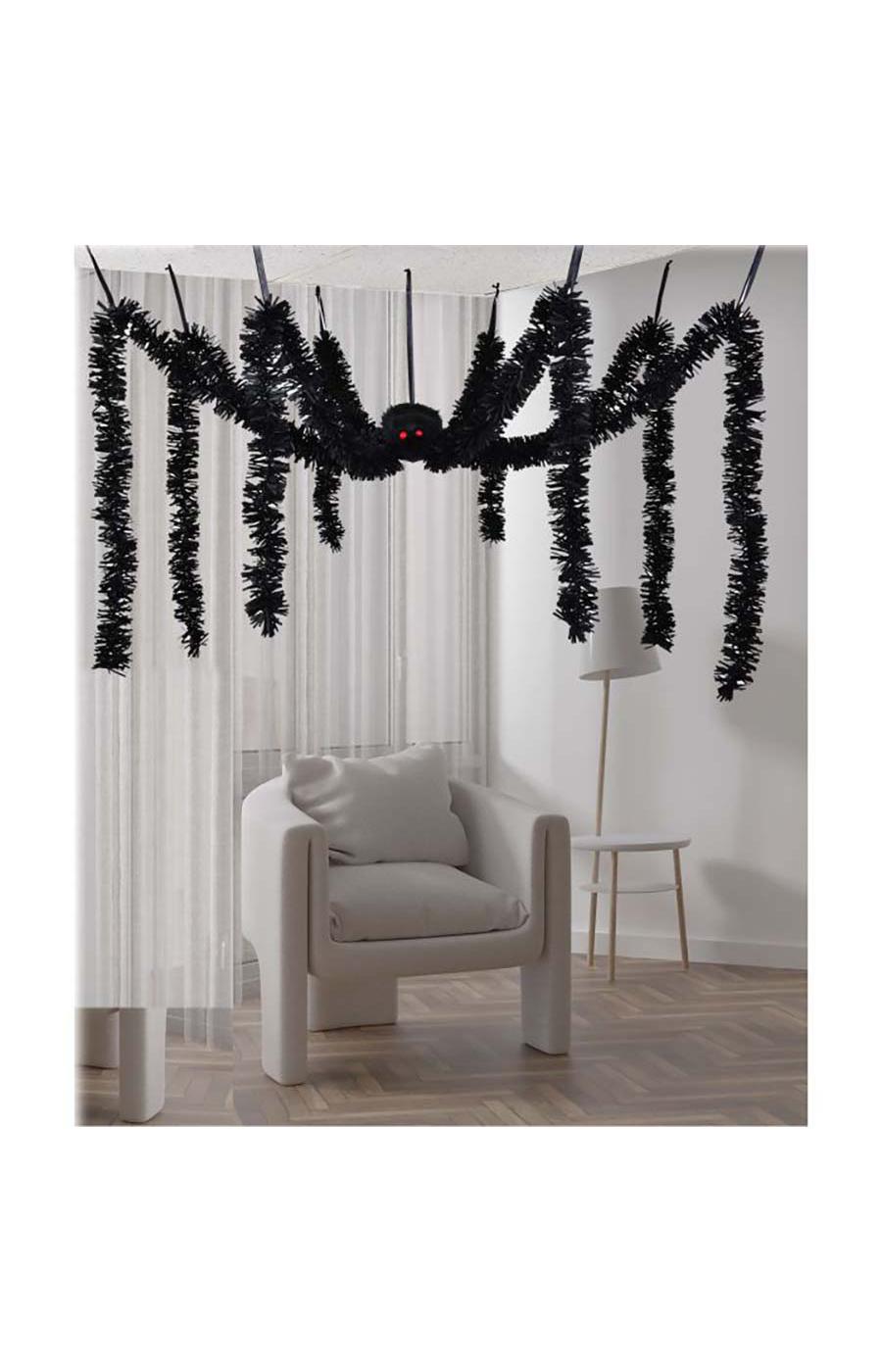 Fun World Giant Hanging Spider Halloween Decor; image 3 of 3