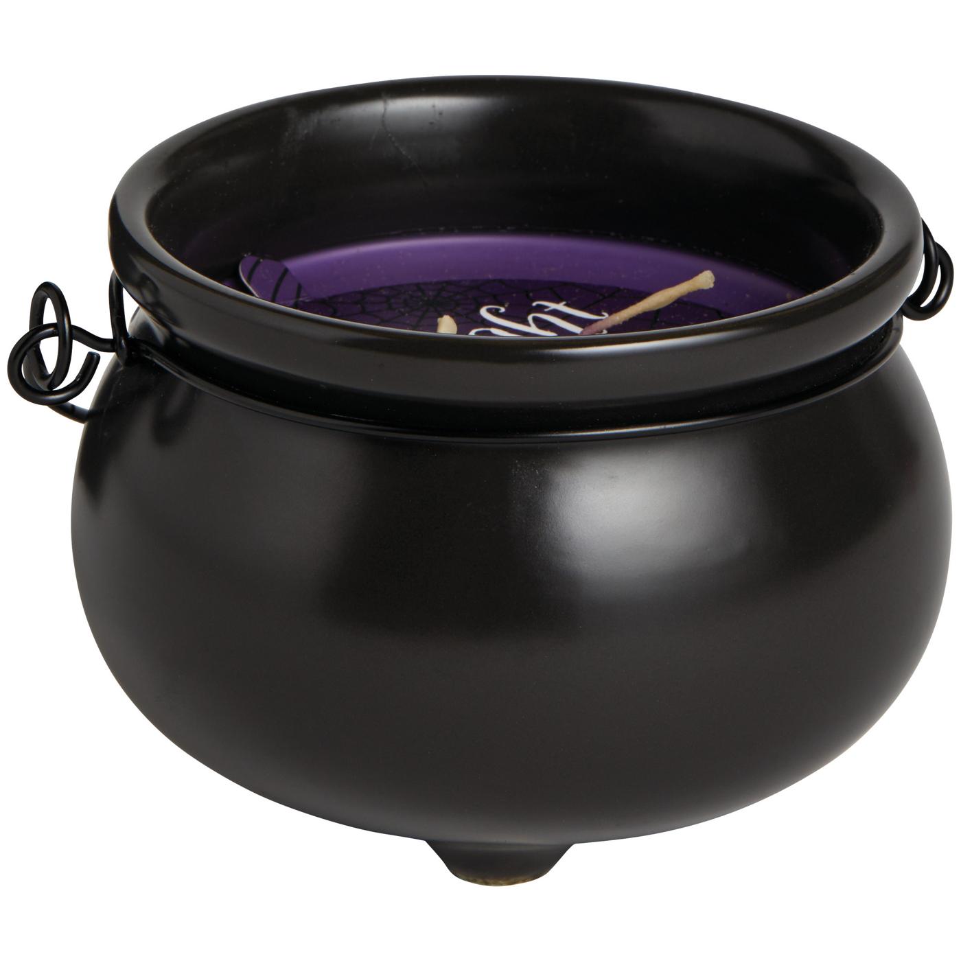 Destination Holiday Halloween Twilight Spell Caldron Candle - Black; image 1 of 3