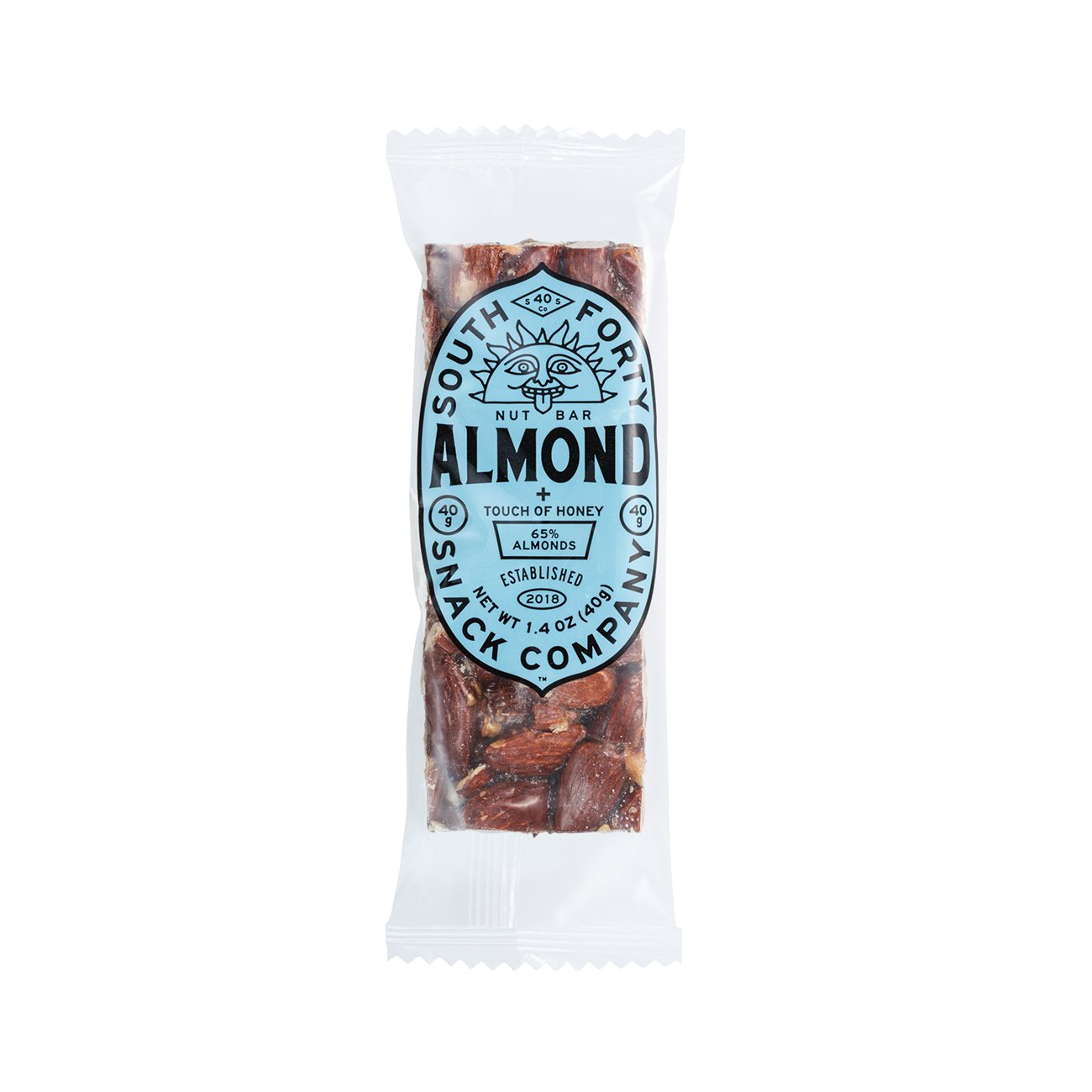 South Forty Snack Company Nut Almond Snack Bar - Shop Granola & snack ...