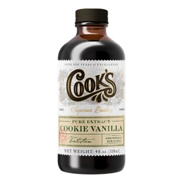 Cook's Pure Cookie Vanilla Extract, 4 oz