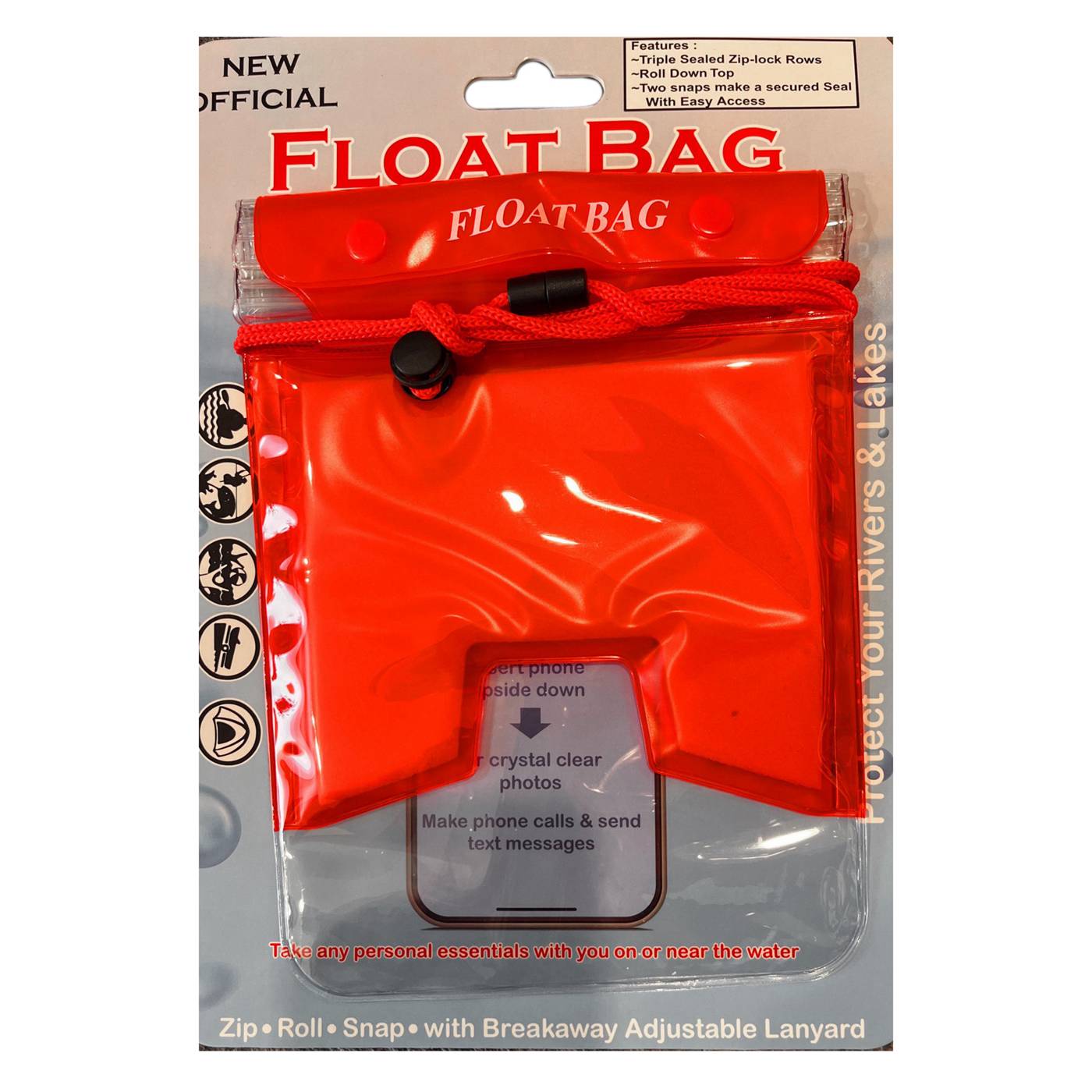 PG Wholesale Large Float Bag - Red - Shop Travel accessories at H-E-B