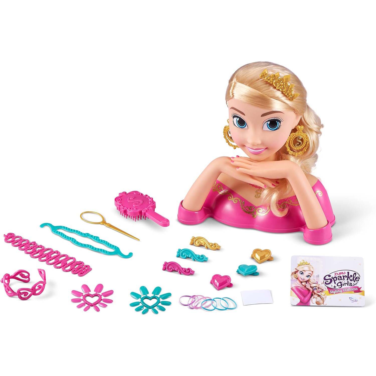 Zuru Sparkle Girlz Styling Princess Set Blonde
