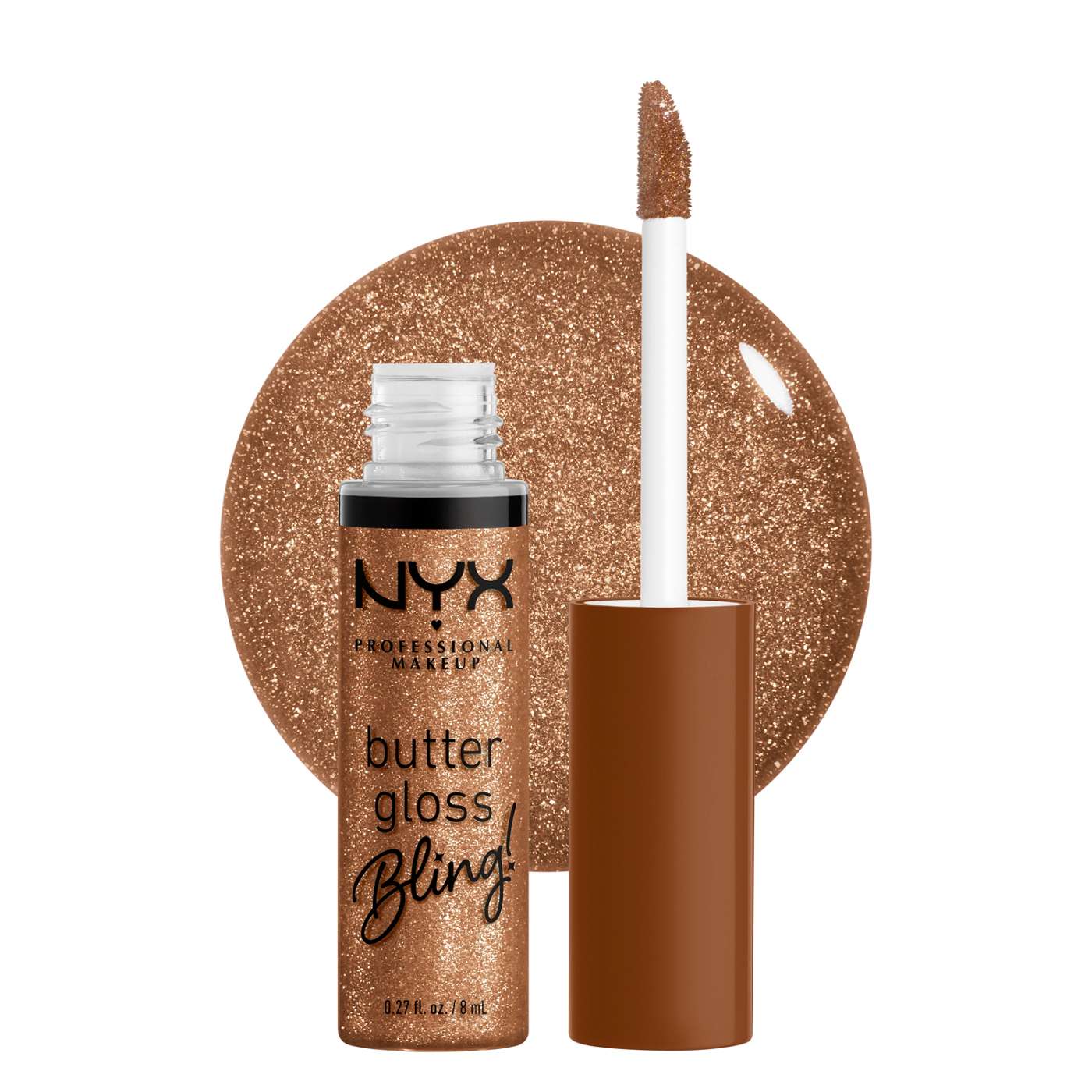 NYX Butter Gloss Bling! - Pay Me In Gold; image 3 of 5