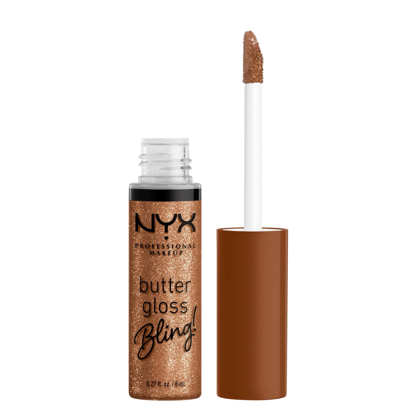 NYX Butter Gloss Bling! - Pay Me In Gold; image 5 of 5