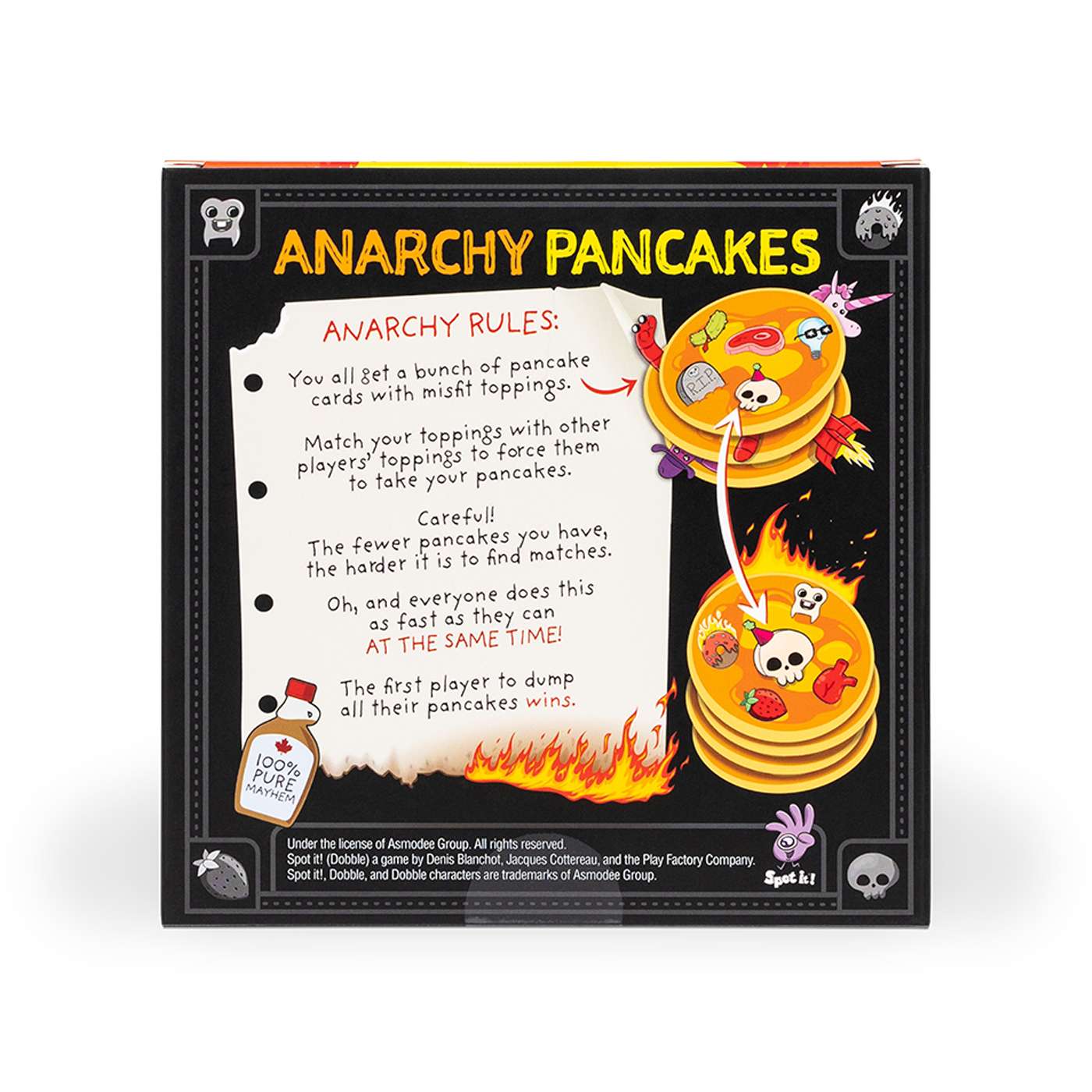 Anarchy Pancakes Party Card Game; image 2 of 7