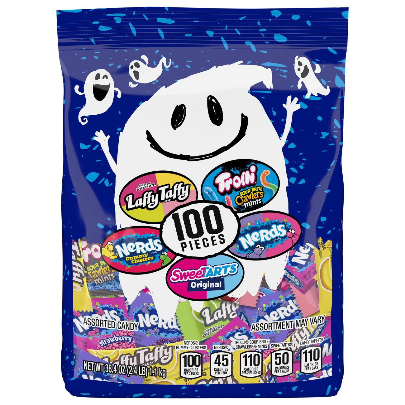 Nerds, SweeTARTS, Trolli, & Laffy Taffy Assorted Halloween Candy - Shop ...