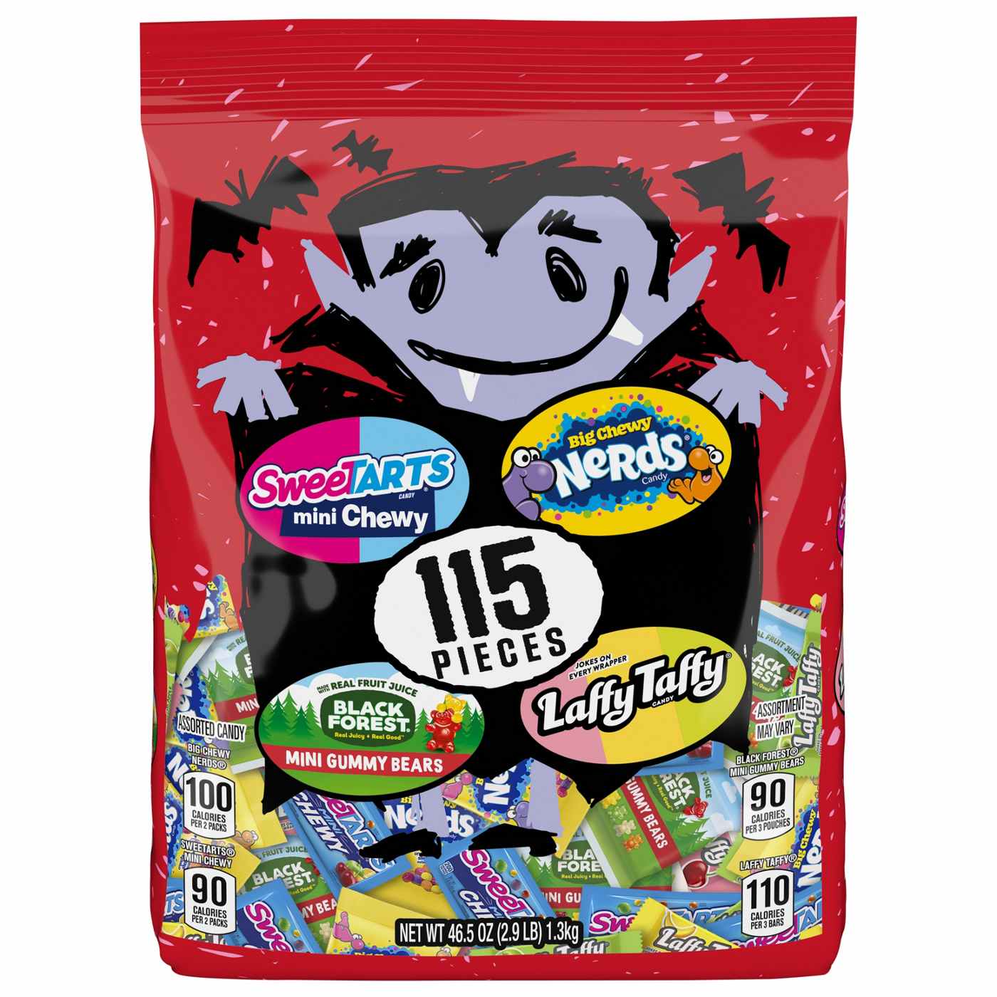 Nerds, SweeTARTS, Laffy Taffy, & Black Forest Assorted Halloween Candy; image 1 of 3