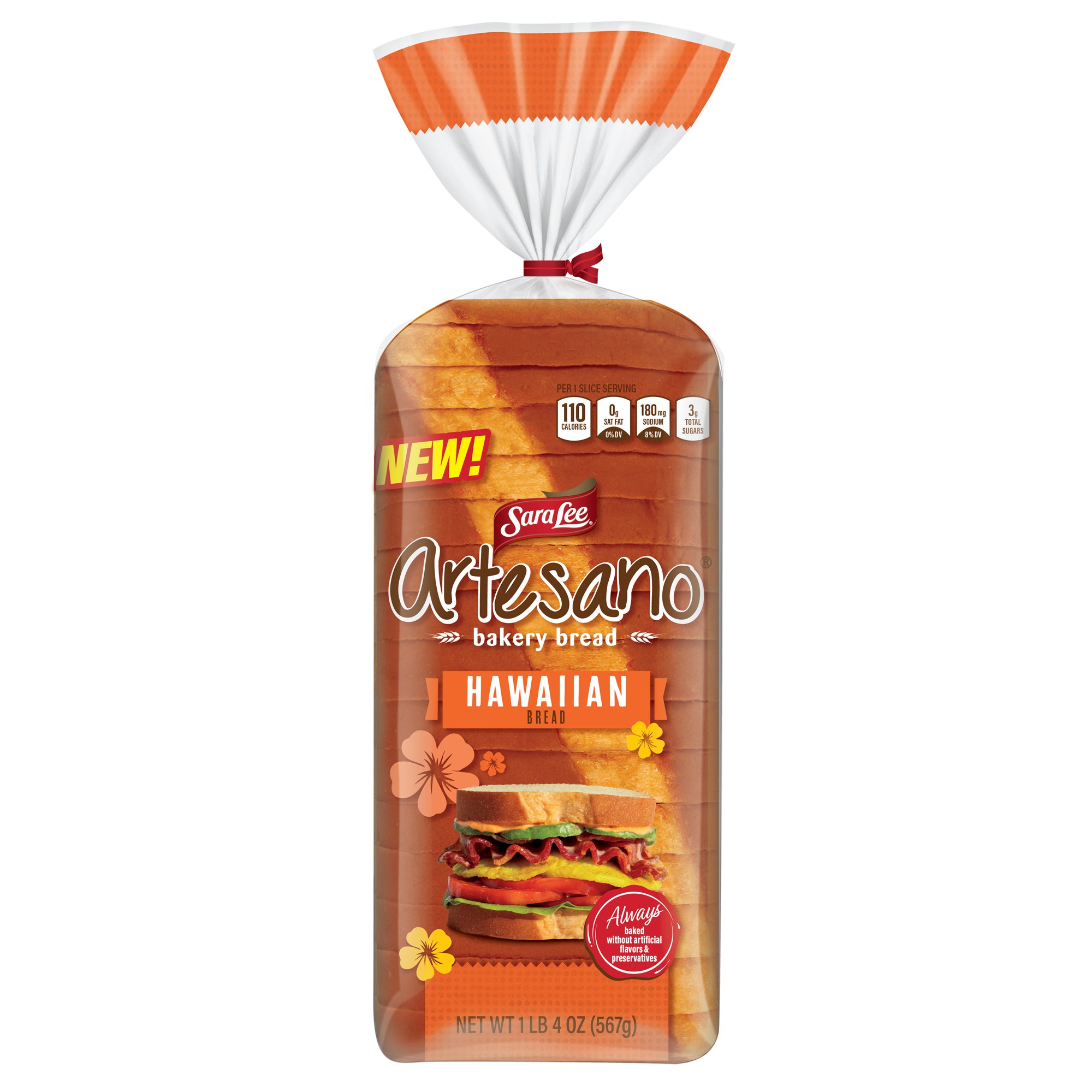 Sara Lee Artesano Hawaiian Bakery Sliced Bread - Shop Sliced bread at H-E-B