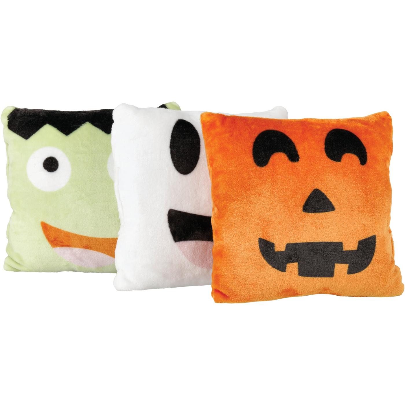 Destination Holiday Decorative Halloween Pillow Set, 10" x 10"; image 1 of 5