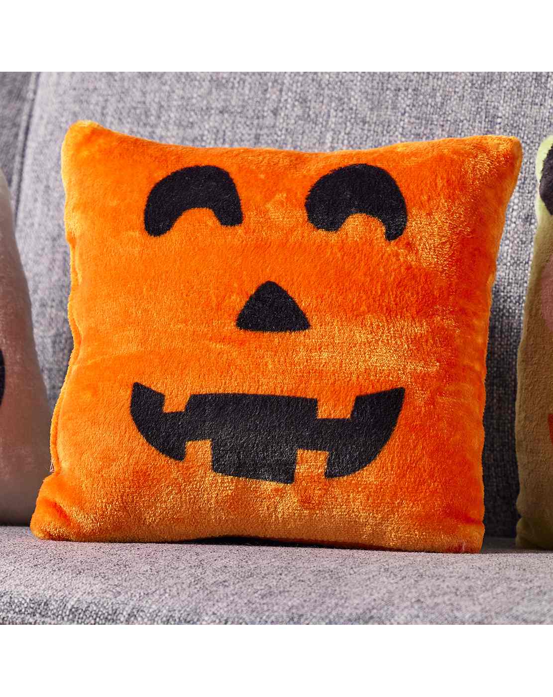 Destination Holiday Decorative Halloween Pillow Set, 10" x 10"; image 3 of 5