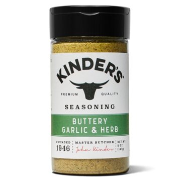 Kinder's Buttery Garlic & Herb Seasoning, 5 oz