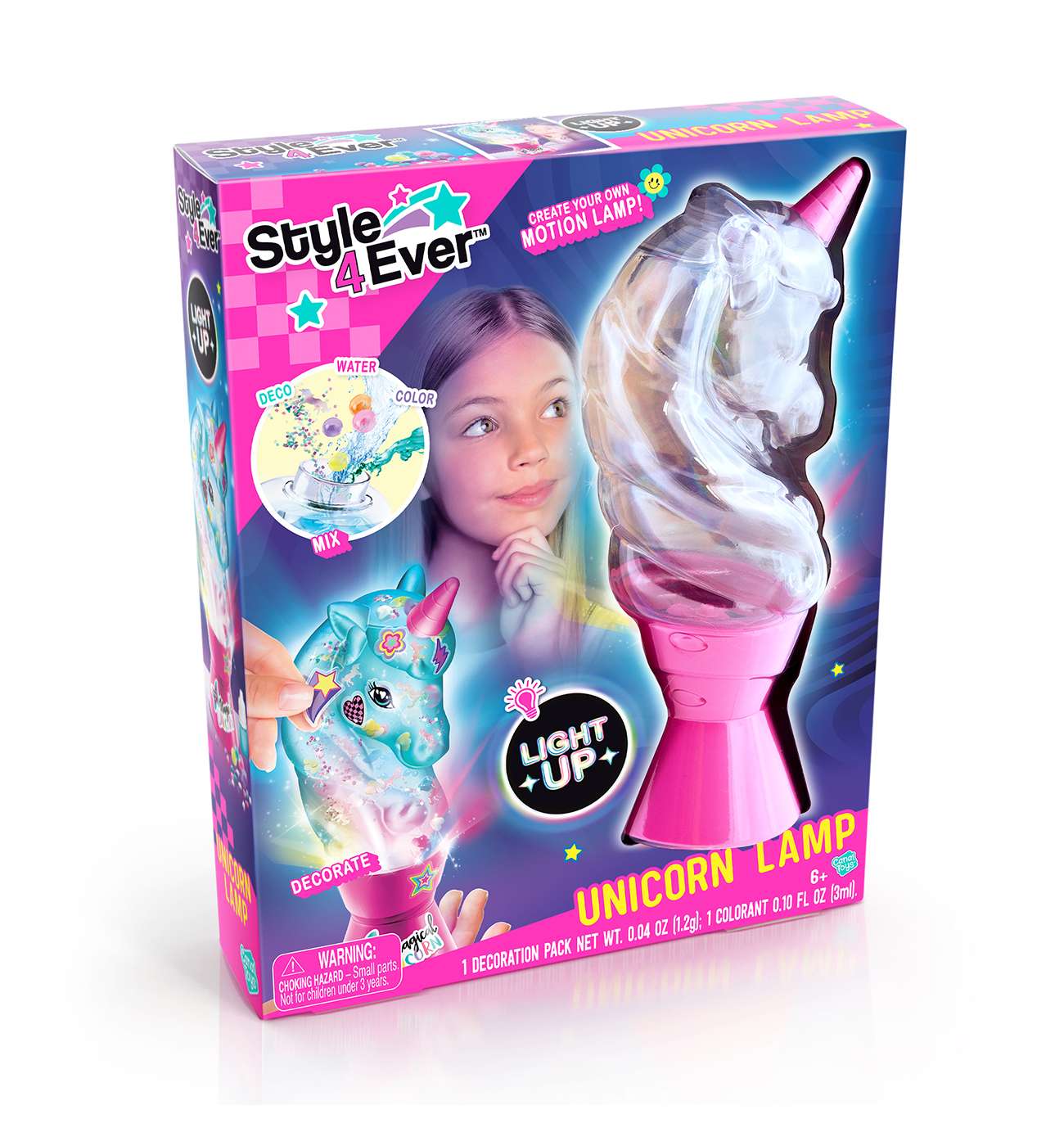 Style 4 Ever DIY Unicorn Mood Lamp Kit; image 7 of 9