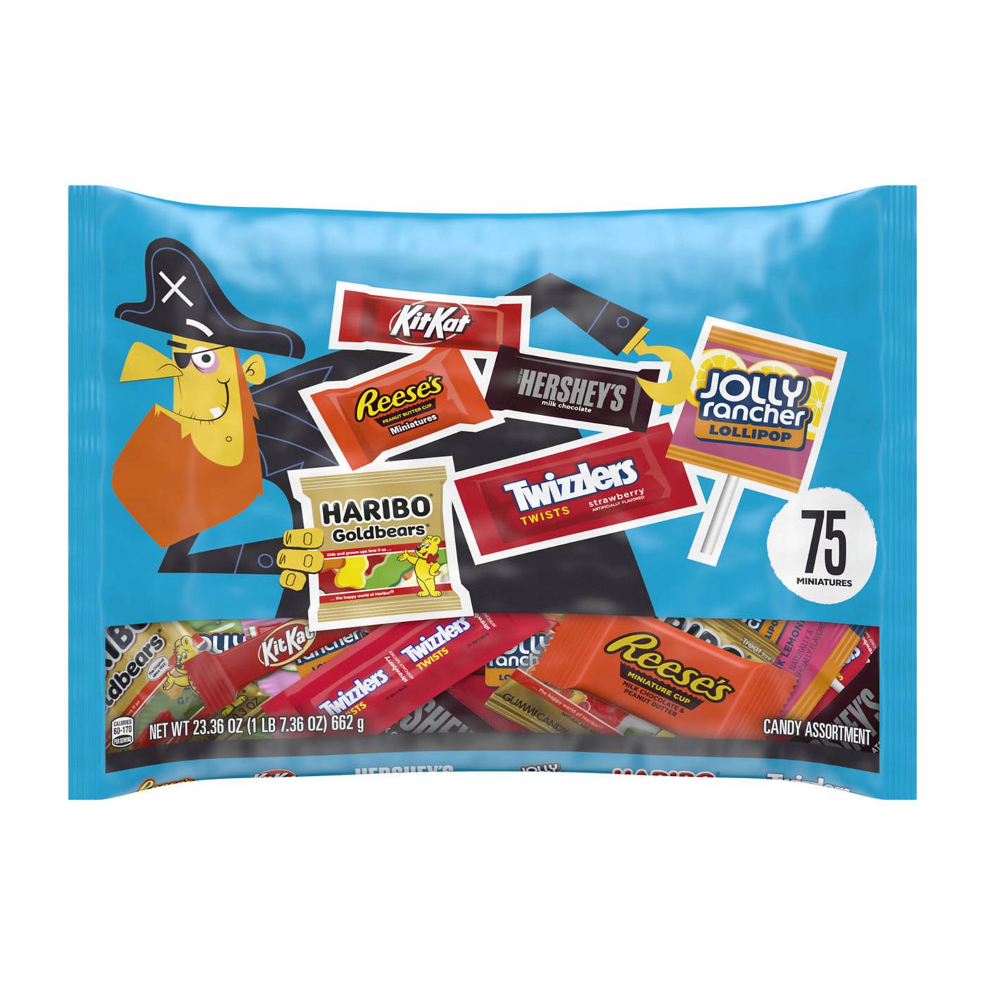 Hershey's, Reese's, Kit Kat, Haribo, & Jolly Rancher Assorted Fun Size Halloween Candy; image 1 of 2