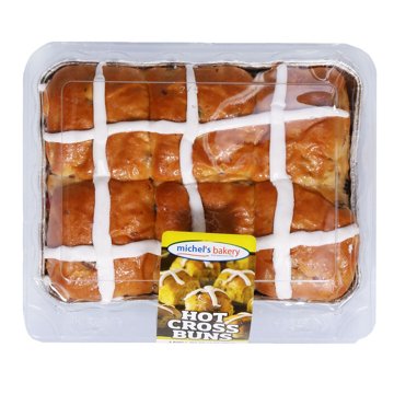 Crown Bakeries Hot Cross Buns, 14 oz