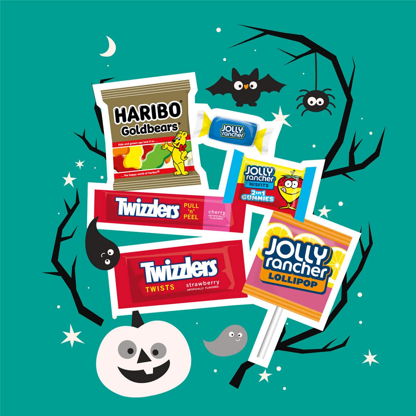 Haribo, Jolly Rancher, & Twizzlers Assorted Halloween Candy; image 5 of 7