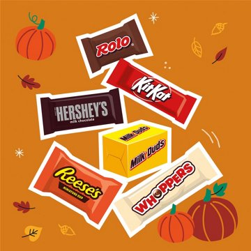 Hershey Assorted Halloween Candy Bulk Variety Bag