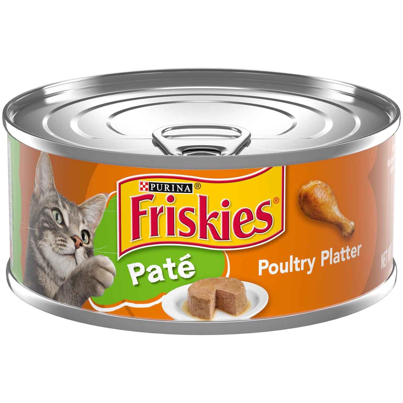 Friskies Pate Poultry Platter Wet Cat Food; image 1 of 8