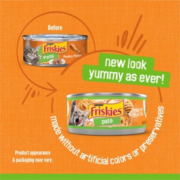 Friskies Purina Wet Cat Food Pate - Poultry Platter