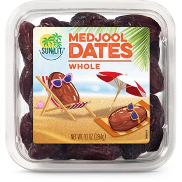 Sunlit Fresh Whole Medjool Dates, 10 oz