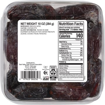 Sunlit Fresh Whole Medjool Dates, 10 oz