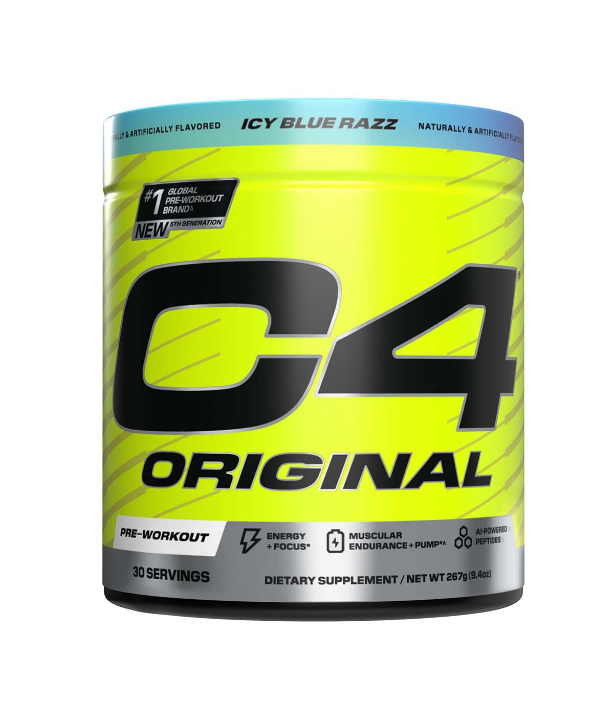 Cellucor C4 Original Pre-Workout - Icy Blue Razz; image 1 of 5