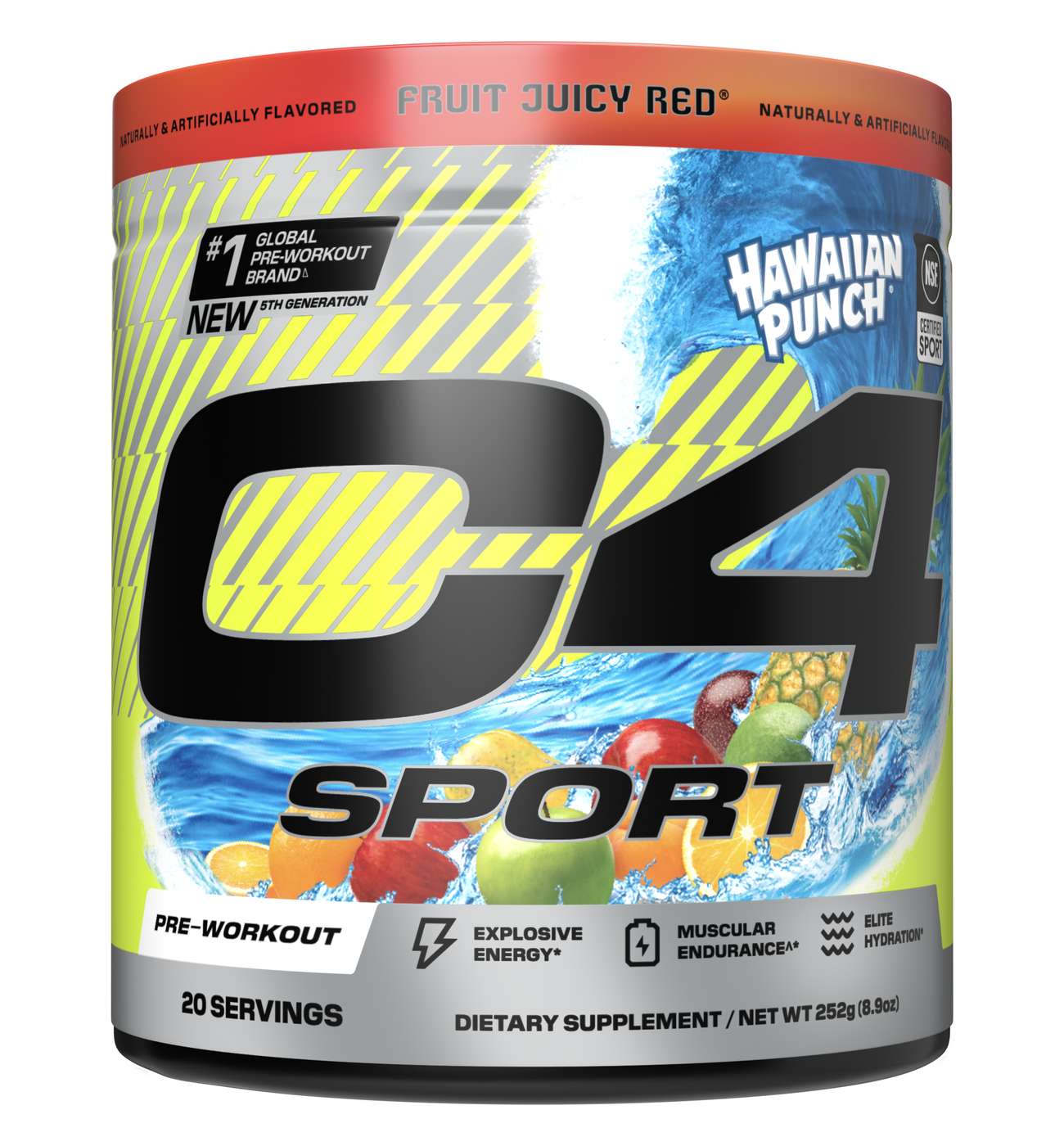 C4 Sport PreWorkout Hawaiian Punch Fruit Juicy Red Shop Diet