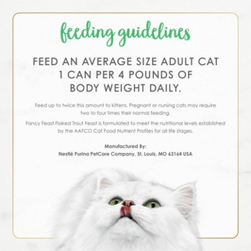 Fancy Feast Purina Wet Cat Food - Flaked Trout Feast