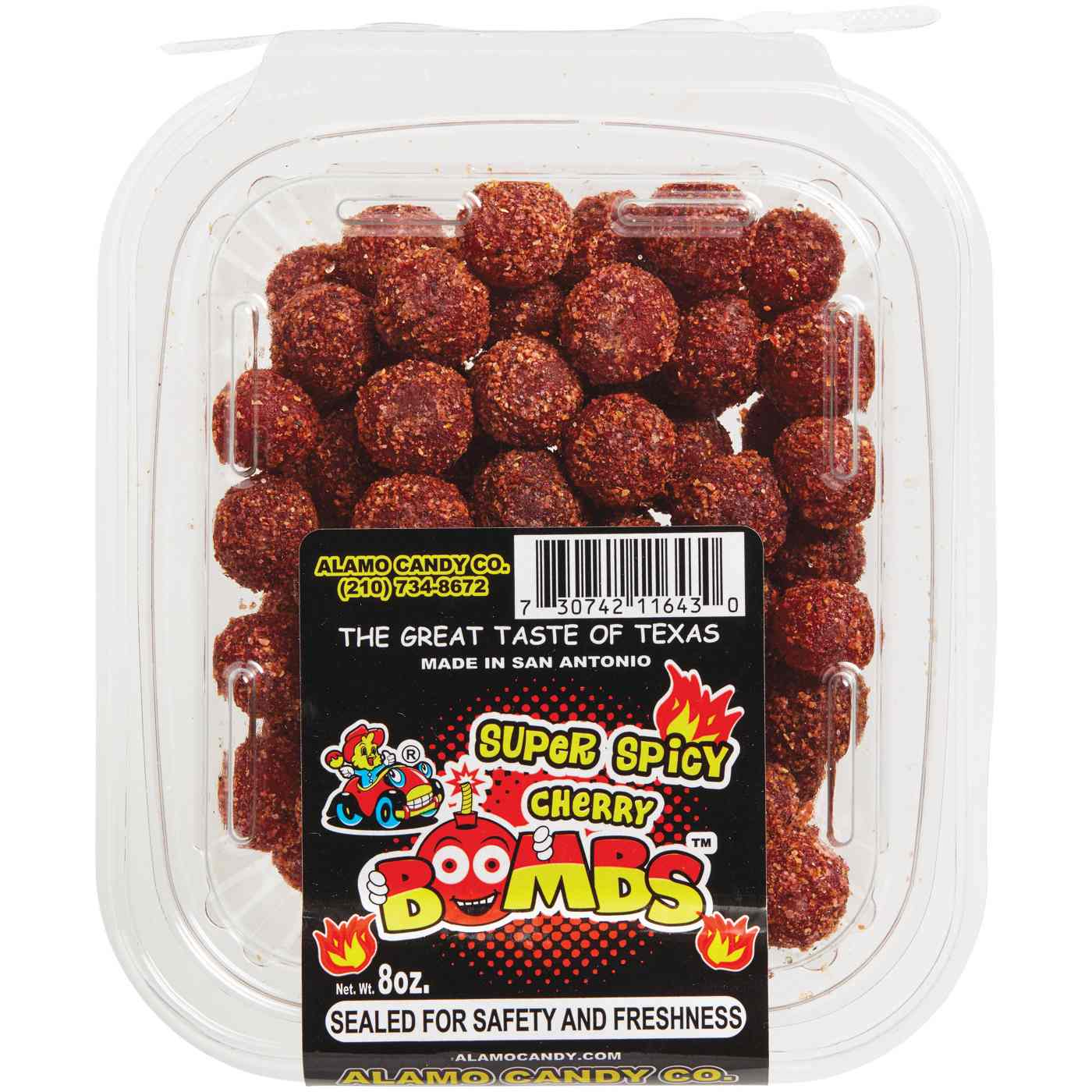 Alamo Candy Super Spicy Cherry Bombs; image 1 of 2