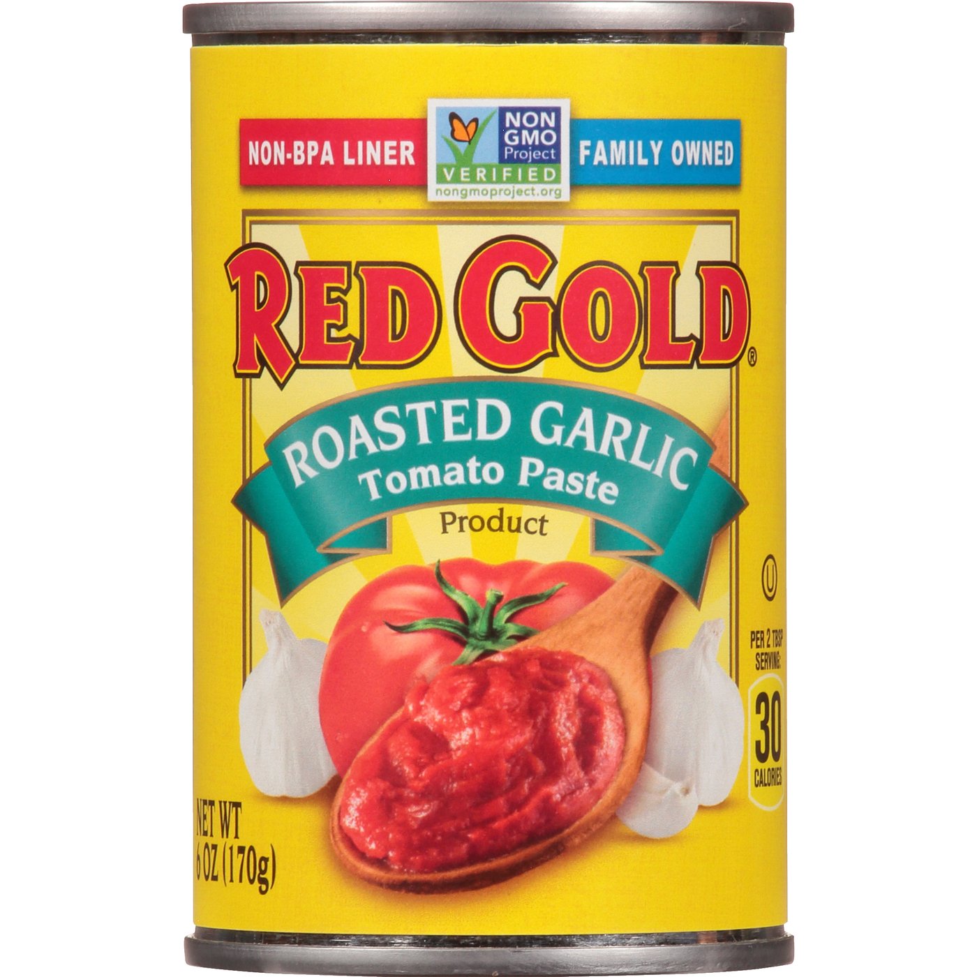 Red Gold Roasted Garlic Tomato Paste Shop Tomatoes at HEB