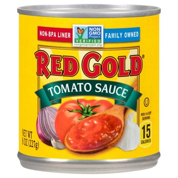 Red Gold Tomato Sauce, 8 oz