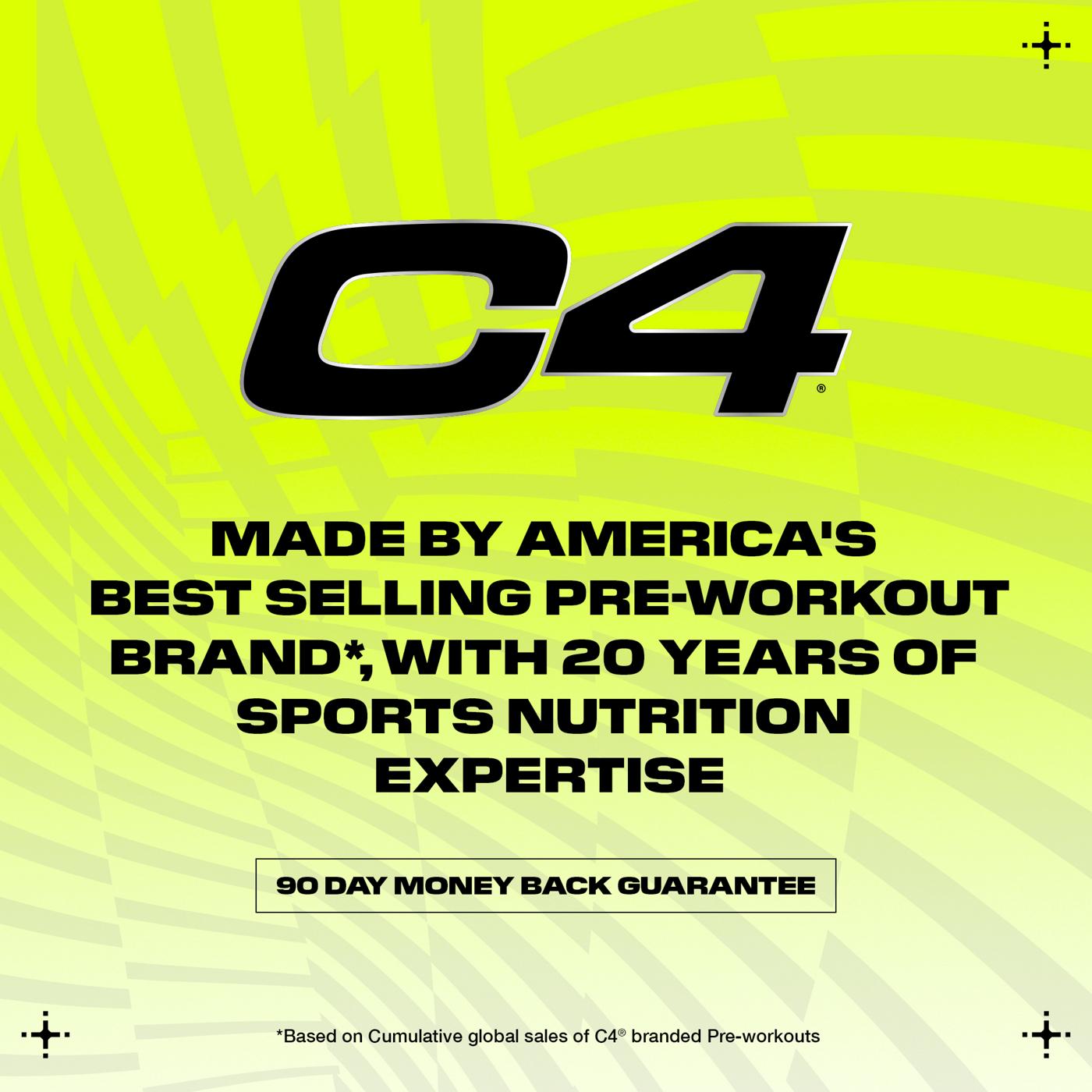 C4 Sport Pre-Workout - Ripped Strawberry Watermelon; image 8 of 8