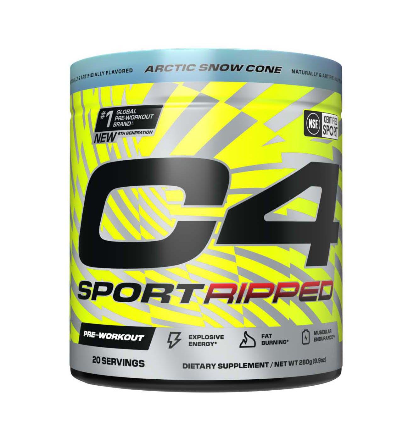 Cellucor C4 Sport Pre-Workout - Ripped Arctic Snow Cone ; image 1 of 8