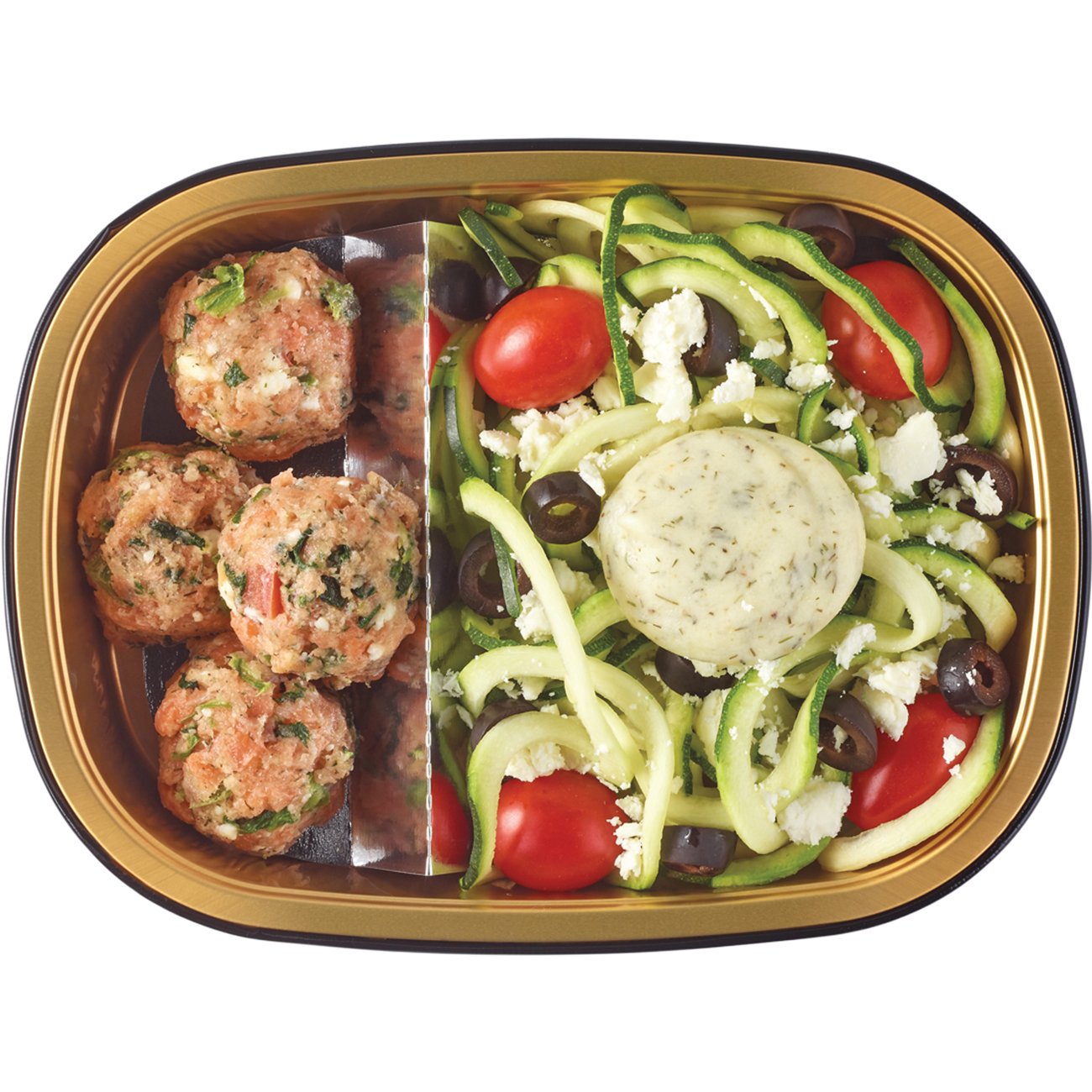 Meal Simple by HEB Low Carb Lifestyle GreekStyle Salmon Meatballs