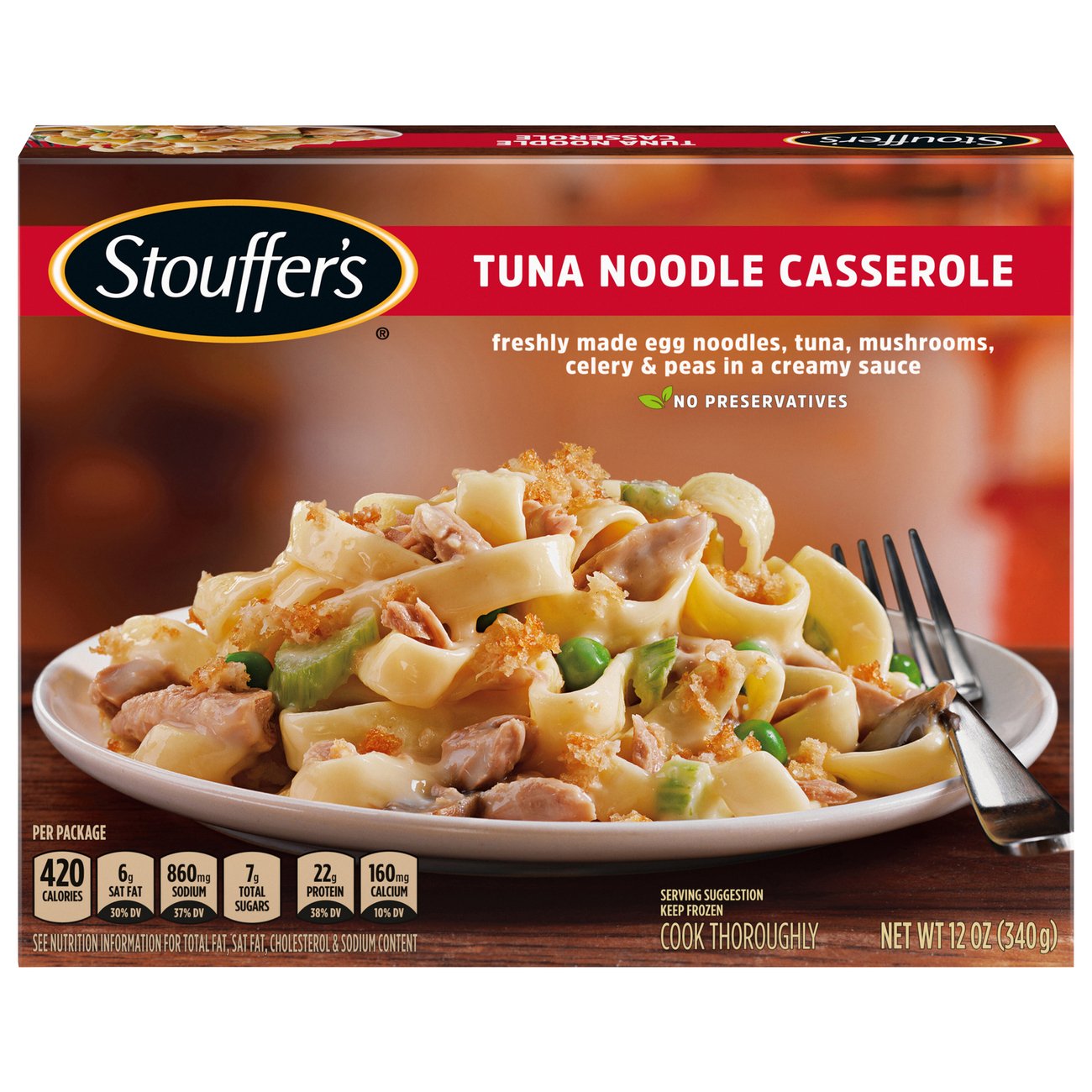 Stouffer's Tuna Noodle Casserole - Shop Entrees & sides at H-E-B