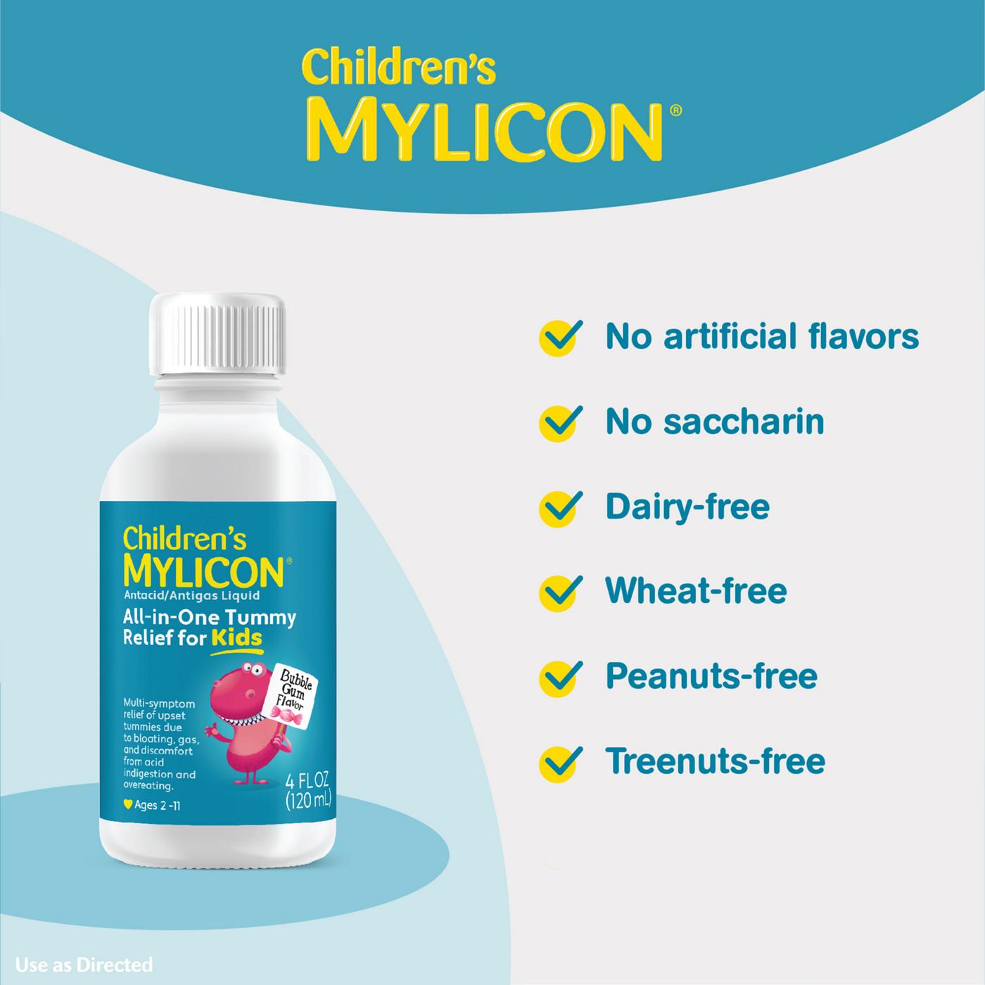 Mylicon Children's All-In-One Tummy Relief For Kids; image 5 of 8