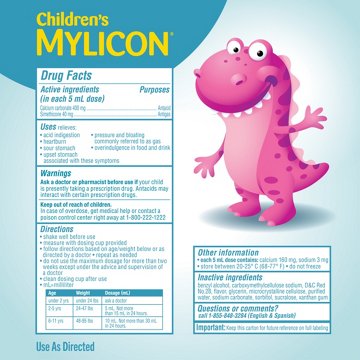 Mylicon Children's All-In-One Tummy Relief For Kids, 4 oz