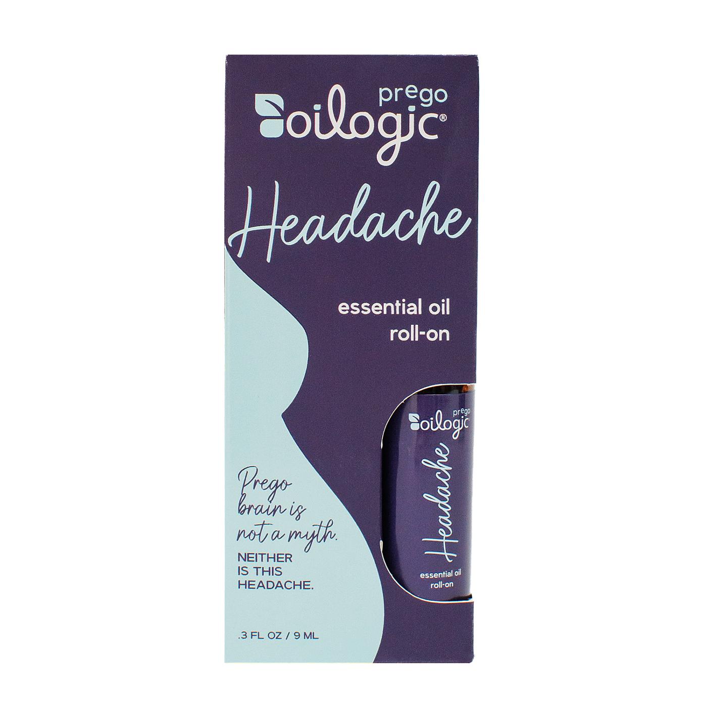 Oilogic Prego Headache Essential Oil Roll-On; image 1 of 2